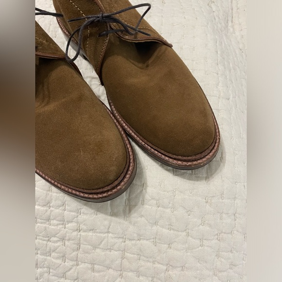 MEN’S ALDEN UNLINED CHUKKA SNUFF SUEDE SHOES 8.5 B/D. ENC - Picture 10 of 14
